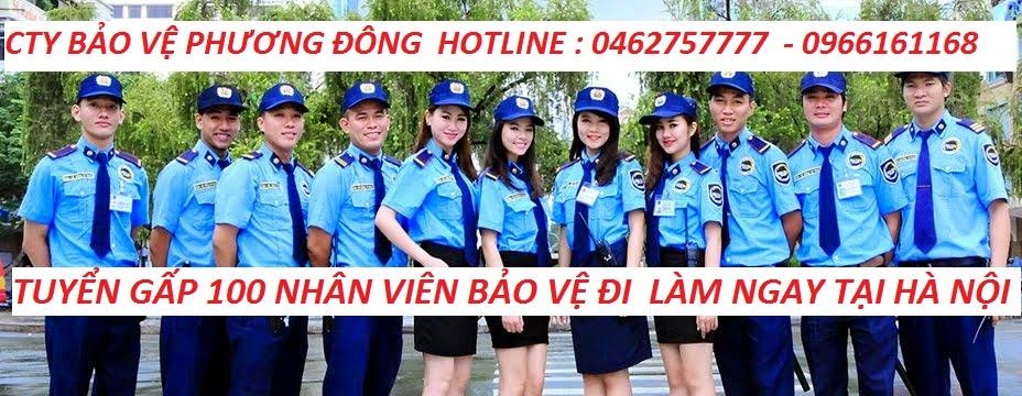 Tuyển bảo vệ tại Thanh Hóa